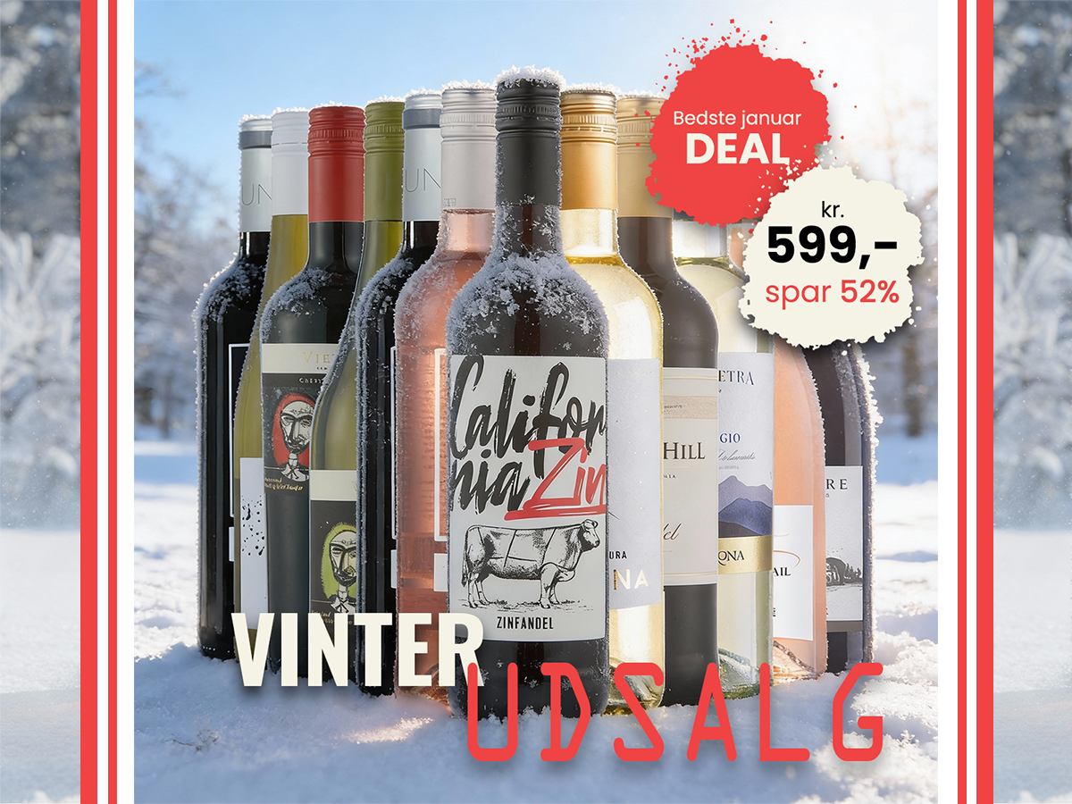 Vinterens Smagekasse – 12 Flasker til Hygge & God Mad Vinterens Smagekasse – 12 Flasker til Hygge & God Mad